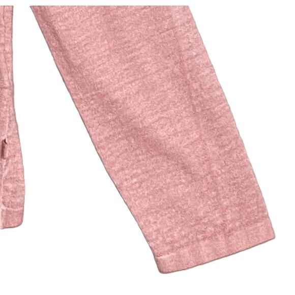 Michael Kors T-Shirt Men's Large Long Sleeve Crew Neck Linen Dusty Rose NEW - Picture 9 of 14